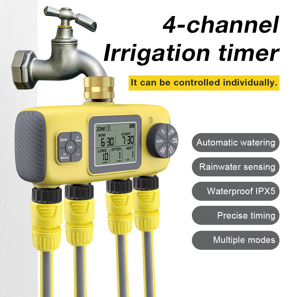 Smart Garden Herb - Automatic Watering System Irrigation Timer Brass