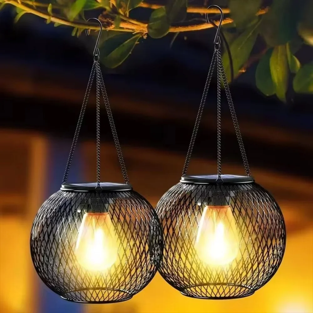 Smart Garden Solar - Solar Lantern Iron Art Outdoor Spherical