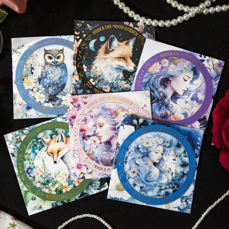20Pcs Garden Under The Moon Se - Garden Journal Planner recension och pris