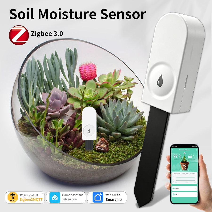 Smart ZigBee Soil Moisture Sen - Smart Garden Moisture Sensor recension och pris