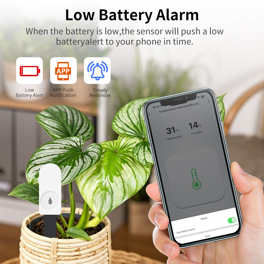 Smart ZigBee Soil Moisture Sen - Smart Garden Moisture Sensor recension och pris