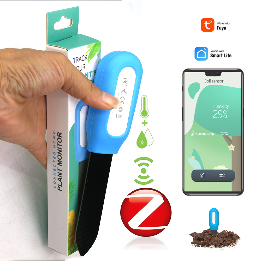 Smart Zigbee Soil Sensor for H - Smart Garden Home recension och pris
