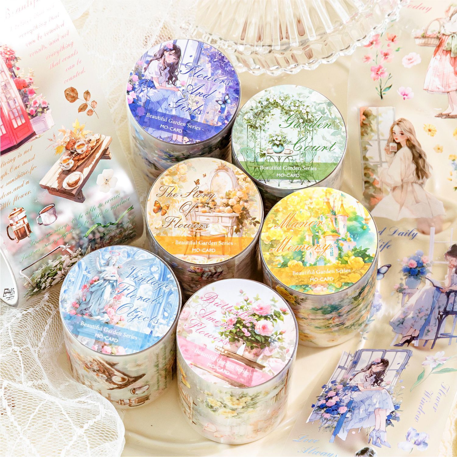 1 Roll Beautiful Garden Series - Garden Journal Planner recension och pris