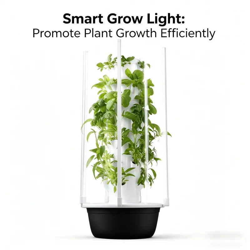 5-Layer Spacetree Hydroponic T - Smart Garden Vertical Planter recension och pris