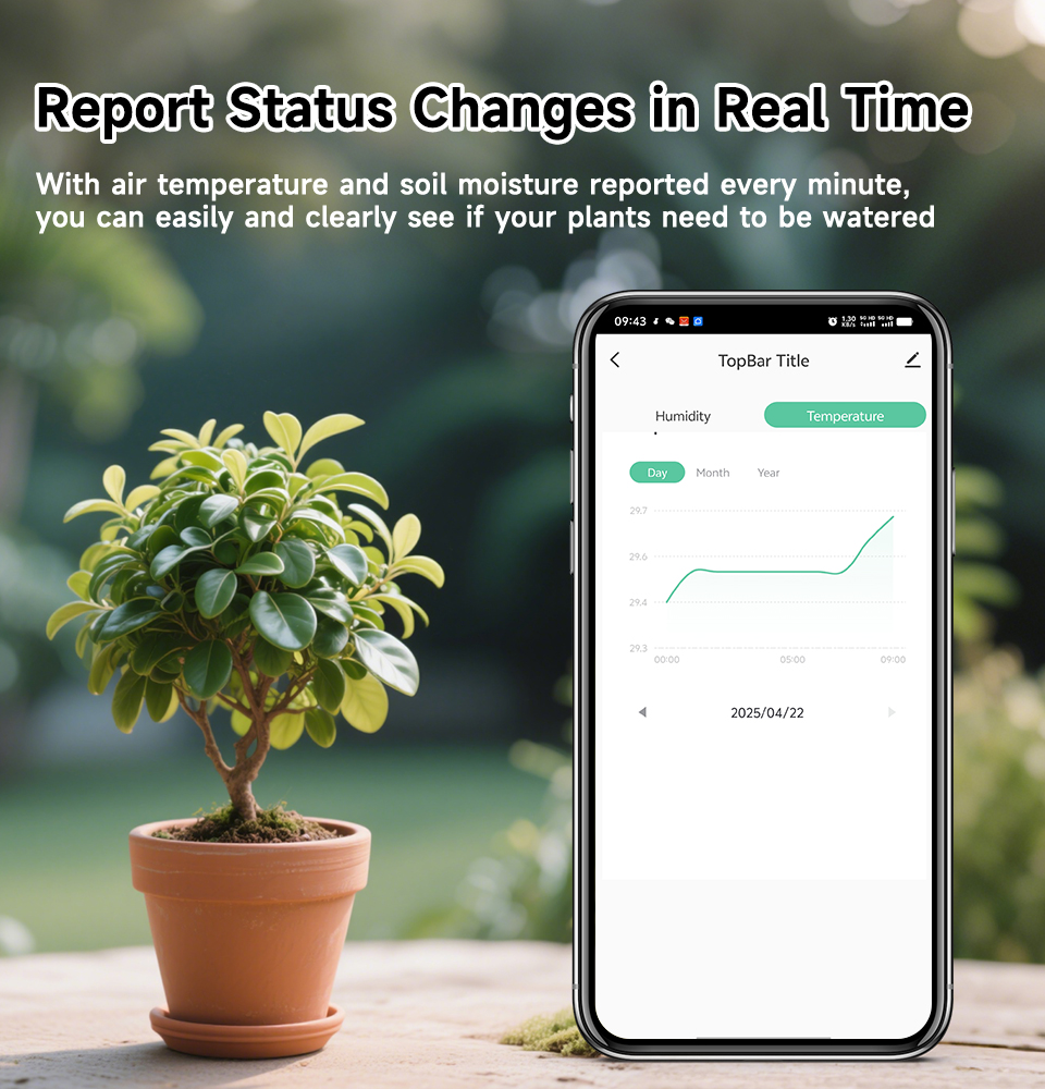 Smart Soil Tester Sensor, Zigb - Smart Garden Moisture Sensor recension och pris