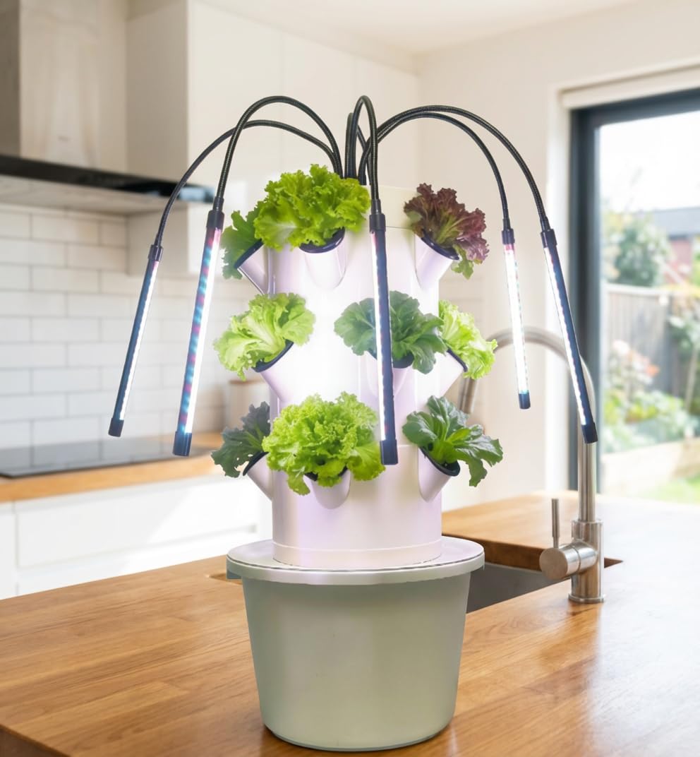 Vertical Hydroponic Growing Sy - Smart Garden Vertical Planter recension och pris