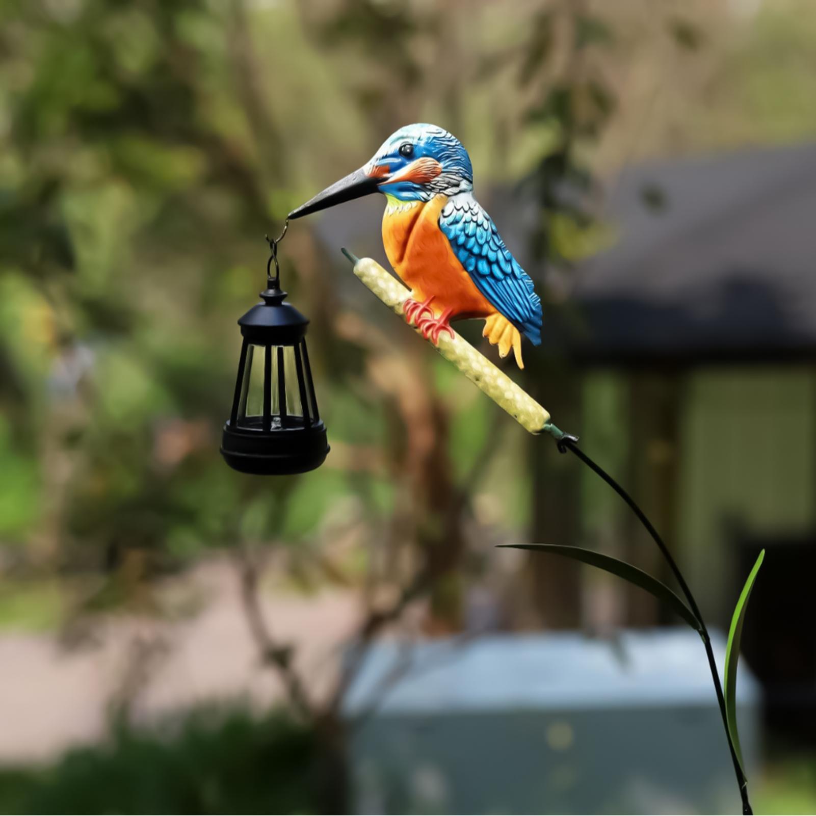 Solar Powered Kingfisher Light - Smart Garden Solar recension och pris