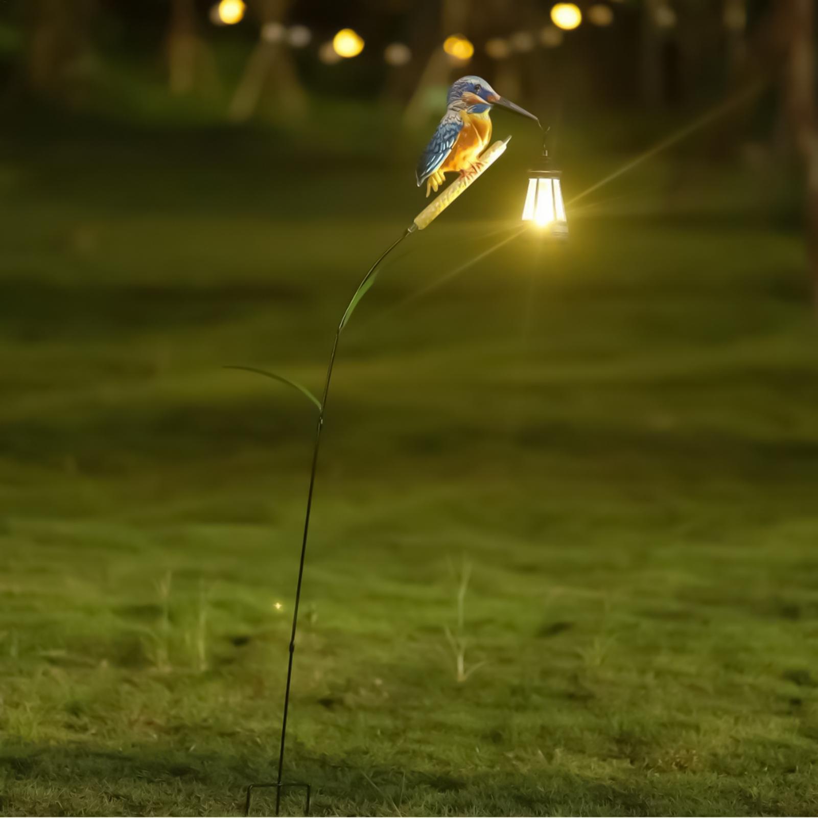 Solar Powered Kingfisher Light - Smart Garden Solar recension och pris