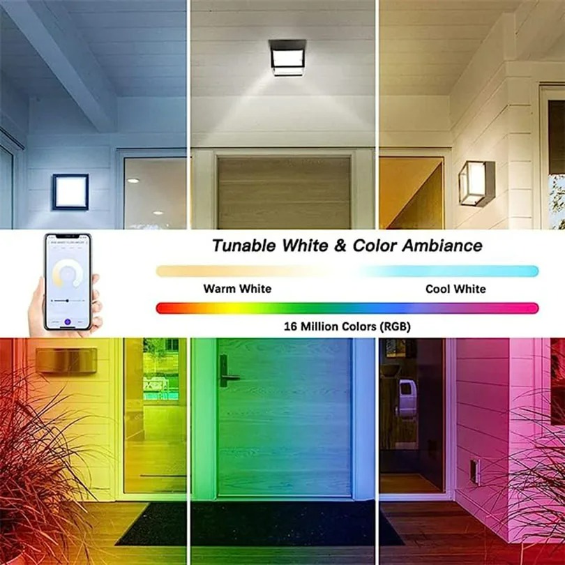 Tuya Smart WiFi/ZigBee Wall Li - Smart Zigbee Garden Light recension och pris