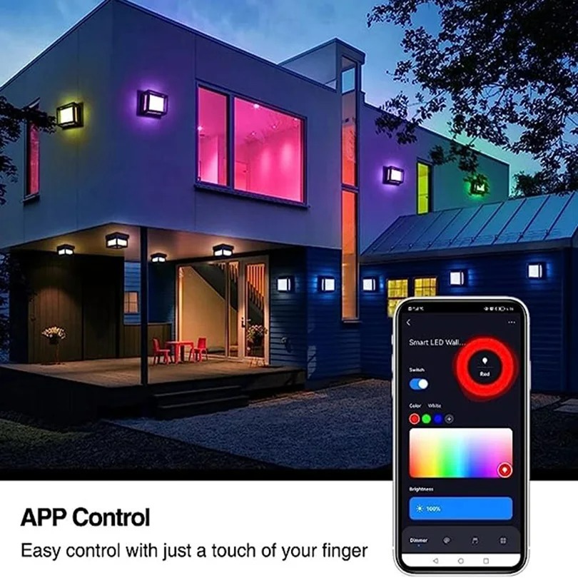 Tuya Smart WiFi/ZigBee Wall Li - Smart Zigbee Garden Light recension och pris