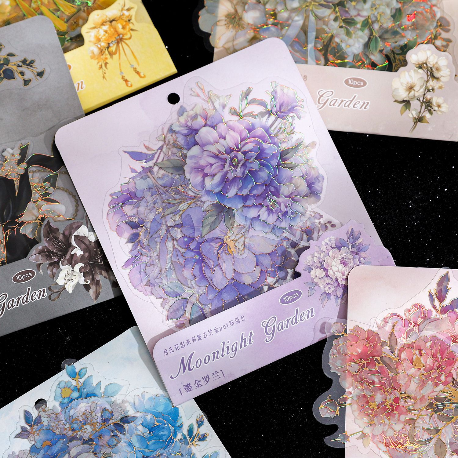 10pcs Kawaii Stationery Sticke - Garden Journal Planner recension och pris