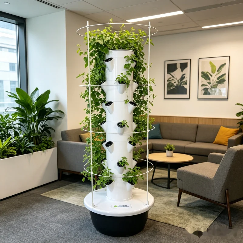 9 Layer Aeroponic Hydroponic V - Smart Garden Vertical Planter recension och pris