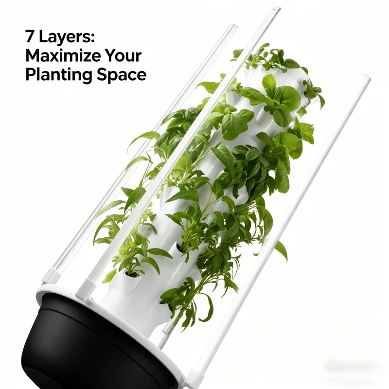 Spacetree 7 Layers Vertical Hy - Smart Garden Vertical Planter recension och pris