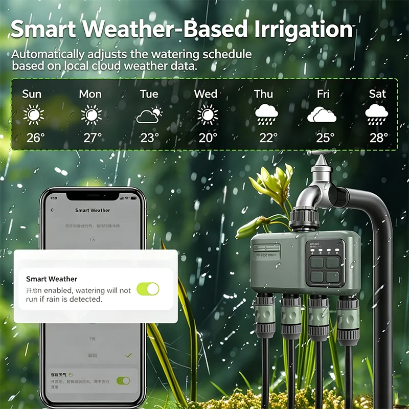 Plant Self Watering System WiF - Smart Garden Refill recension och pris