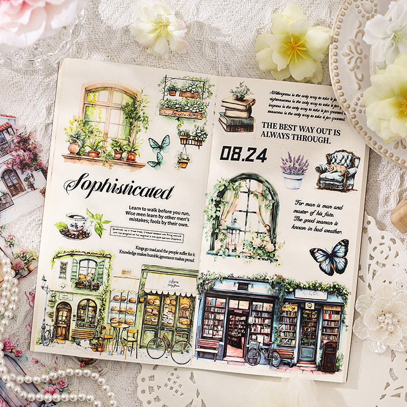 20 Sheets Flower garden Sticke - Garden Journal Planner recension och pris