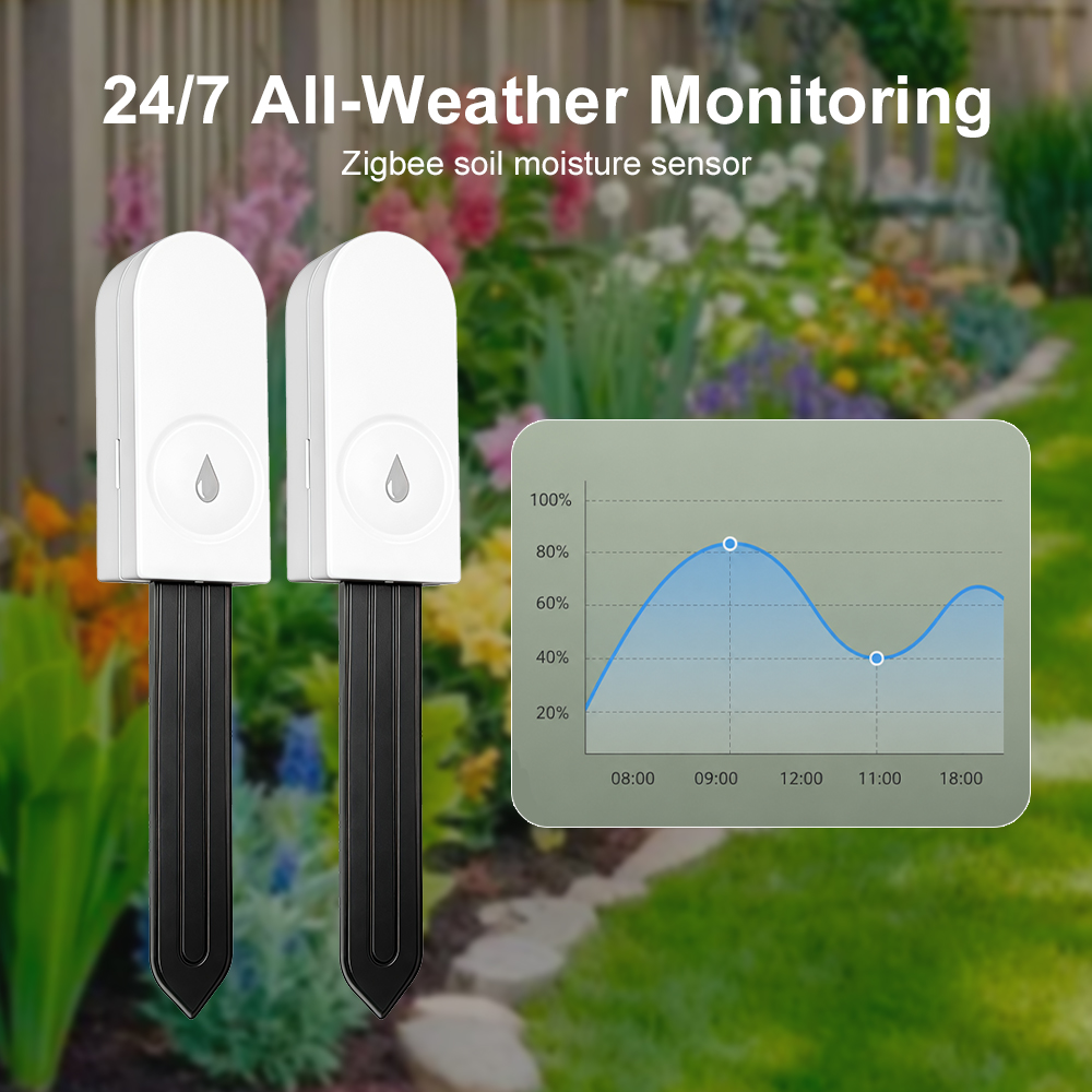 Zigbee 3.0 Soil Moisture Senso - Smart Garden Moisture Sensor recension och pris