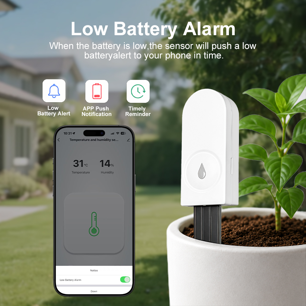 Zigbee 3.0 Soil Moisture Senso - Smart Garden Moisture Sensor recension och pris