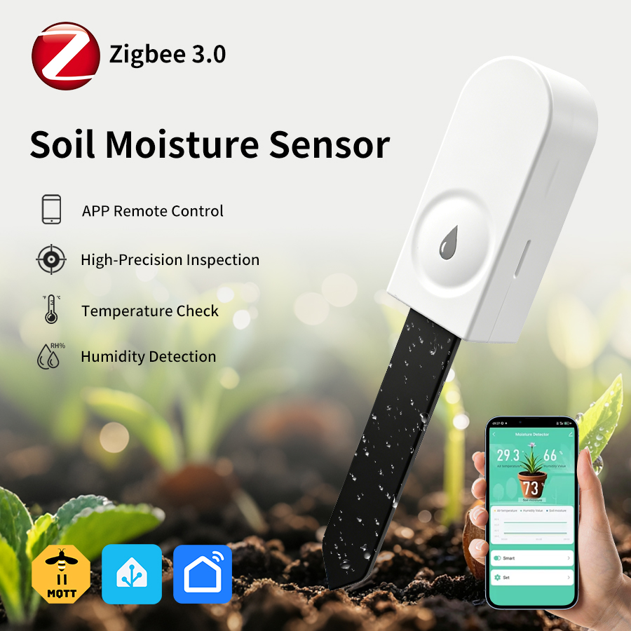 Tuya Zigbee3.0 Soil Moisture S - Smart Garden Moisture Sensor recension och pris