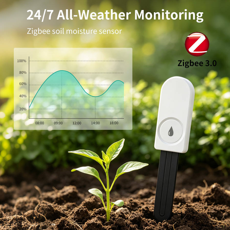 Tuya Zigbee3.0 Soil Moisture S - Smart Garden Moisture Sensor recension och pris