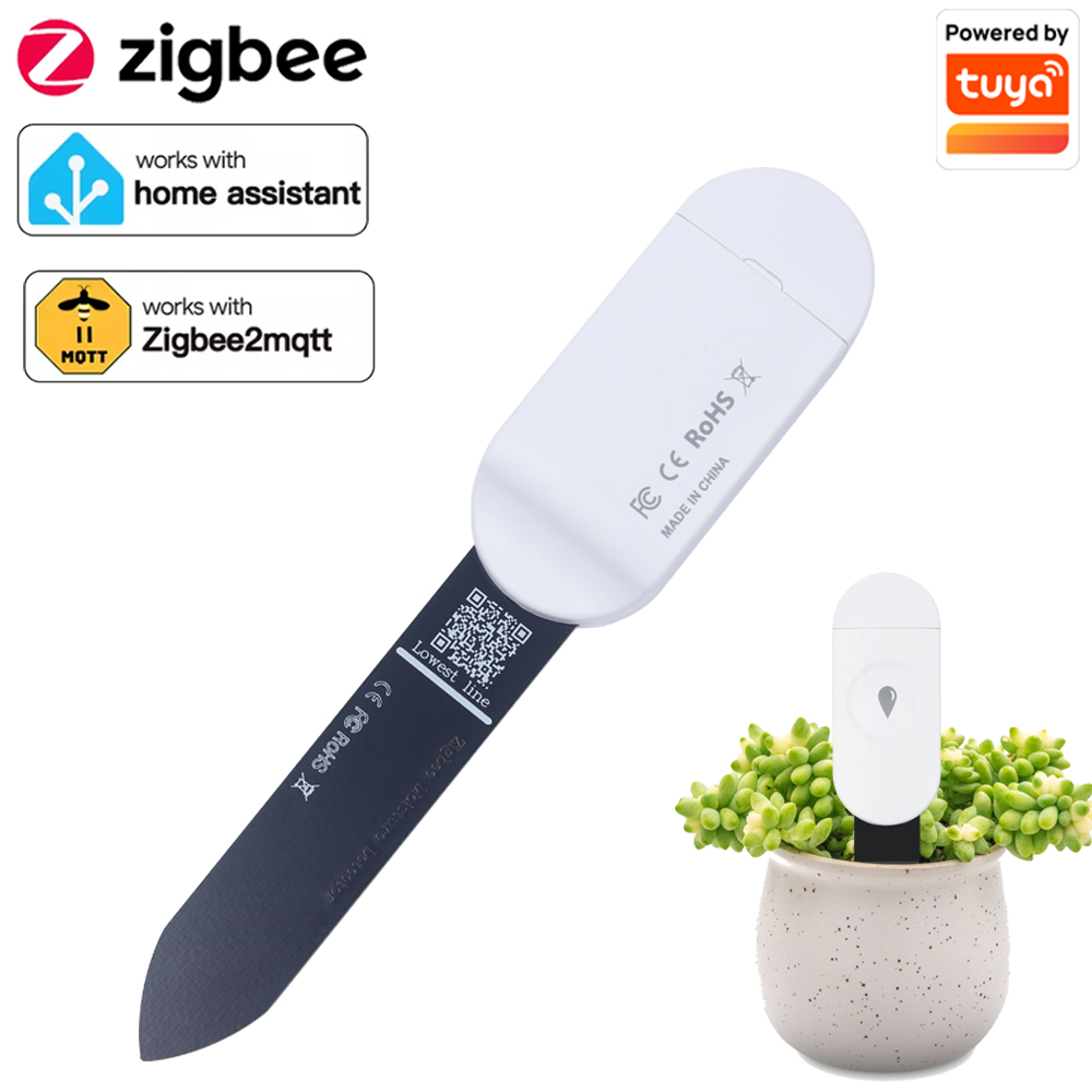 Tuya Zigbee Temperature Humidi - Smart Garden Moisture Sensor recension och pris