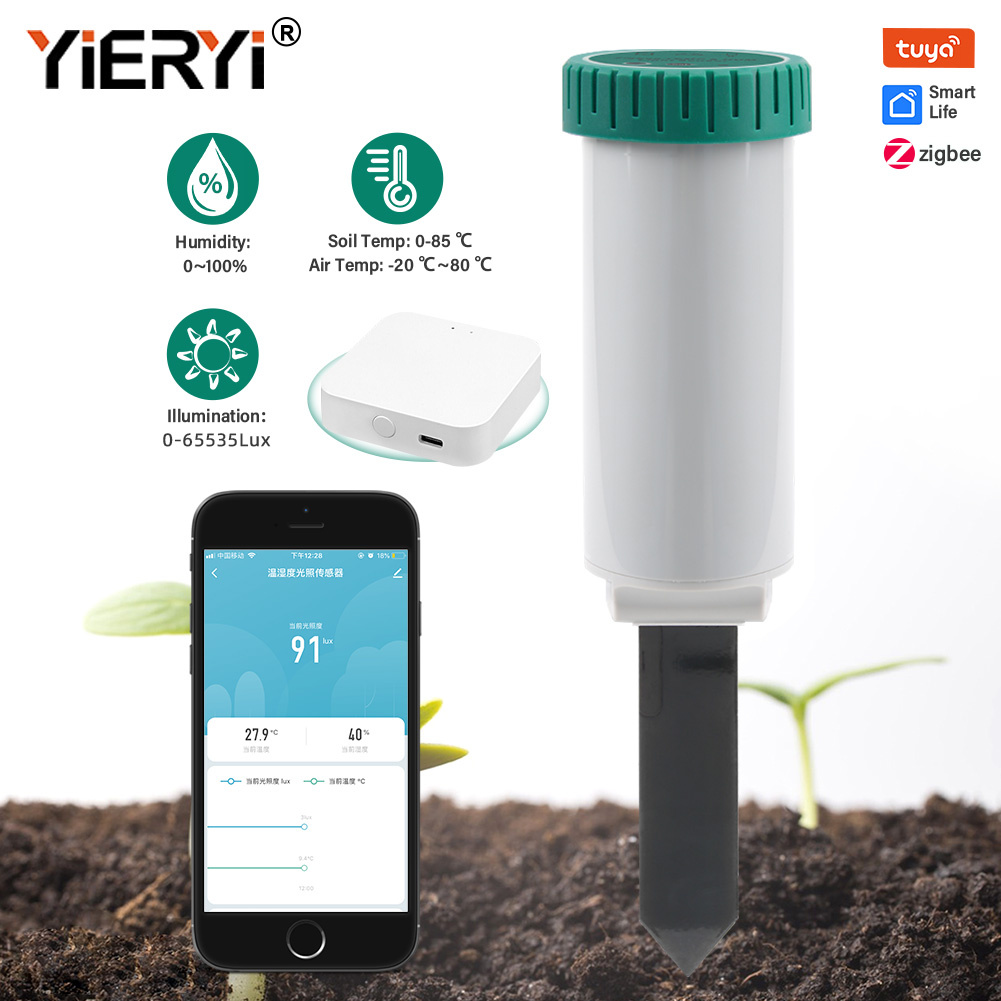 Yieryi Tuya Zigbee Wireless So - Smart Zigbee Garden Light recension och pris