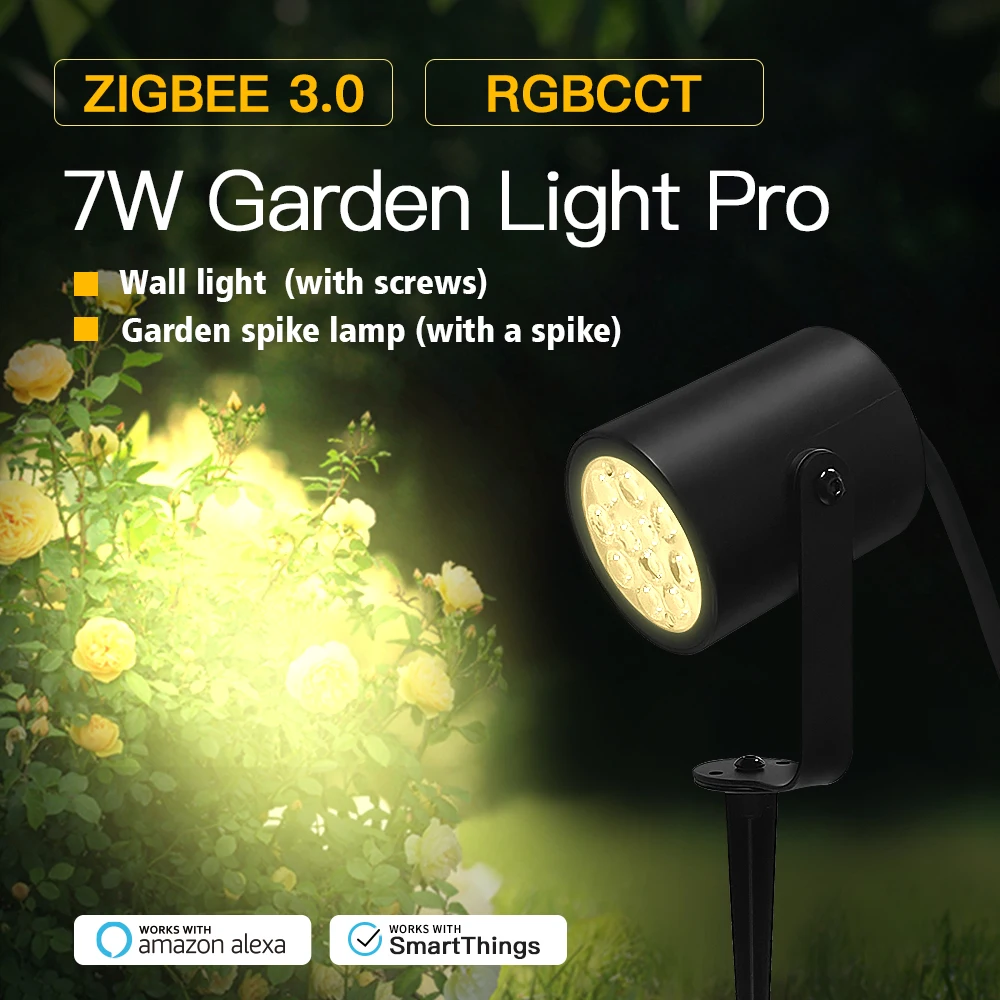 GLEDOPTO Zigbee 3.0 7W Smart G - Smart Zigbee Garden Light recension och pris