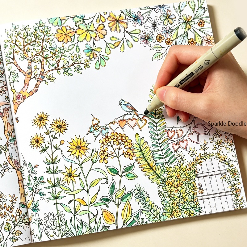 An Adult Meditation Decompress - Garden Journal Planner recension och pris