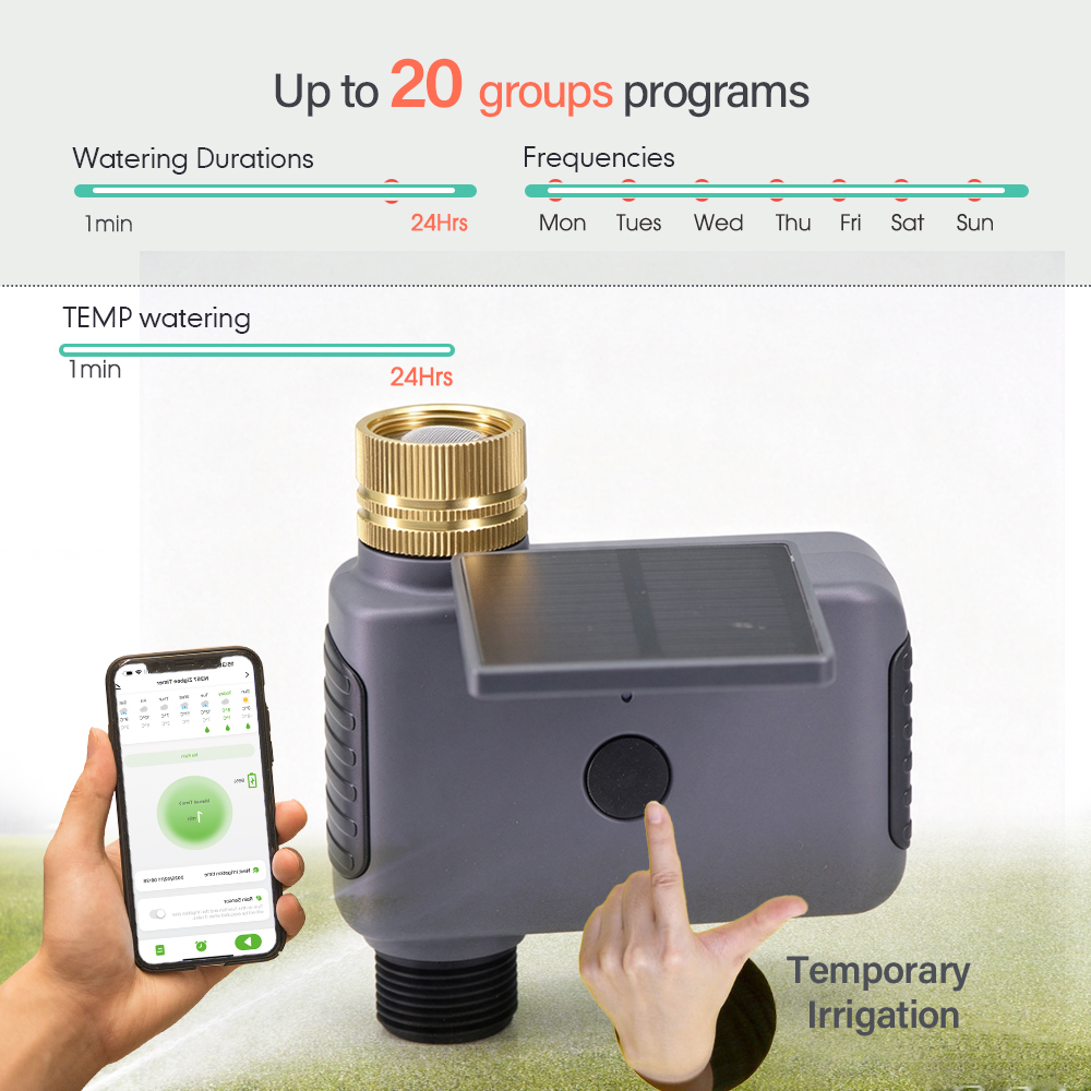 BSP/NPT Tuya Smart Solar Wifi  - Smart Garden Refill recension och pris