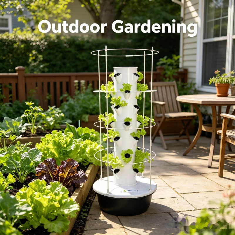 Smart Vertical Hydroponic Towe - Smart Garden Vertical Planter recension och pris