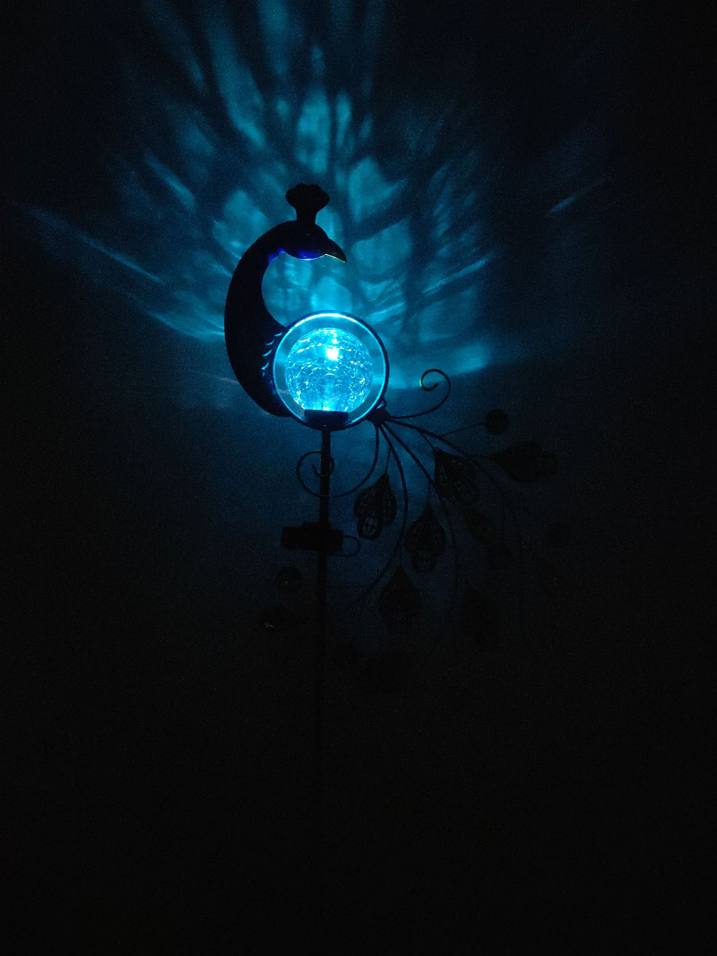 Solar Peacock Lamp Wrought Iro - Smart Garden Solar recension och pris