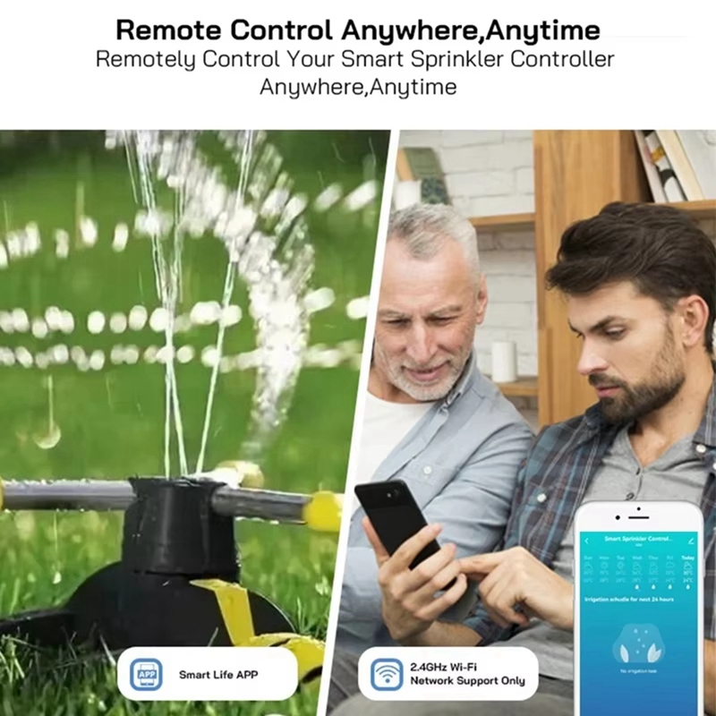 Tuya WiFi Smart Sprinkler Cont - Smart Garden Watering recension och pris
