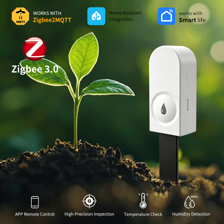 Smart Zigbee 3.0 Soil Tester H - Smart Garden Moisture Sensor recension och pris