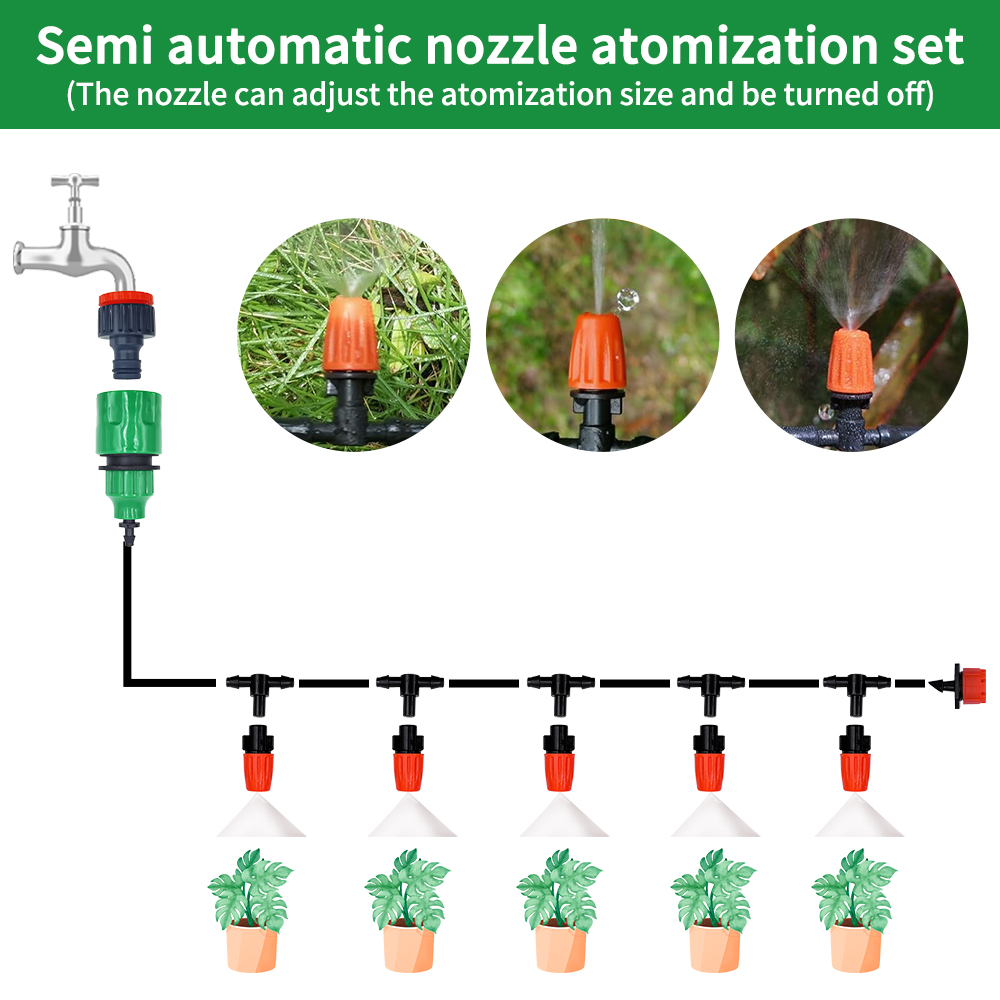 Fog Nozzles Irrigation Kit 5M- - Smart Garden Herb recension och pris