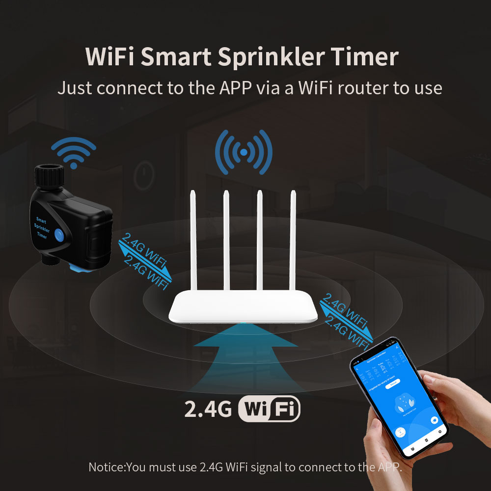 Tuya WiFi Smart Water Device w - Smart Garden Watering recension och pris