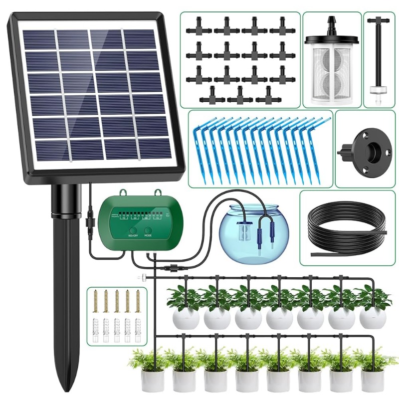 Solar Intelligent Irrigation K - Smart Garden Watering recension och pris