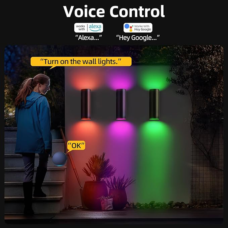 ZigBee Tuya Smart Life COB Up  - Smart Zigbee Garden Light recension och pris