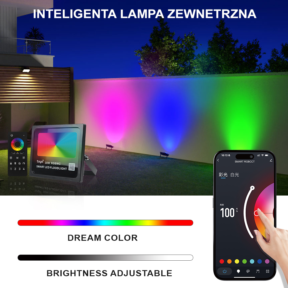 Tuya Smart APP WiFi Zigbee Blu - Smart Zigbee Garden Light recension och pris