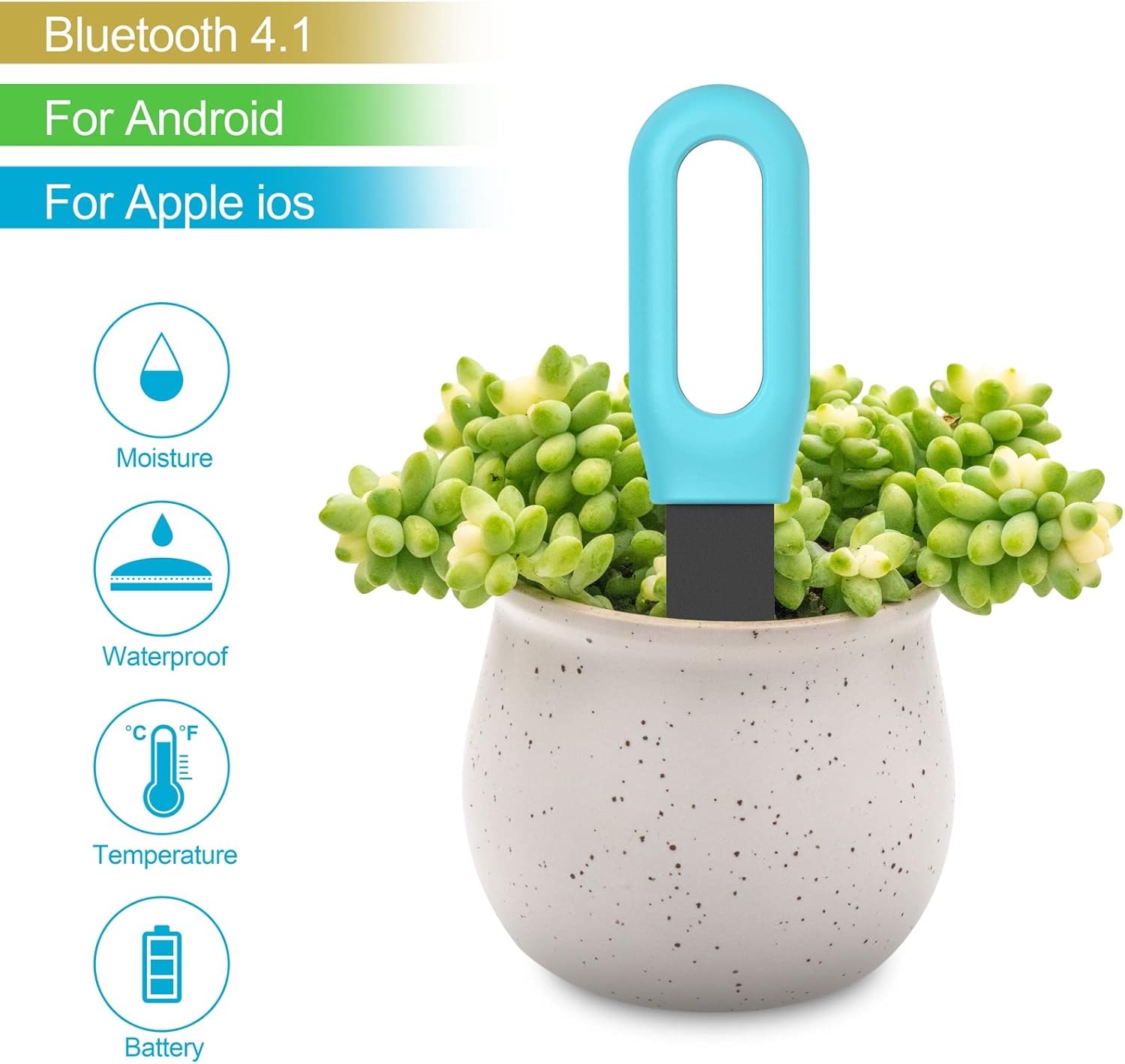 Tuya Bluetooth Zigbee Smart So - Smart Garden Moisture Sensor recension och pris