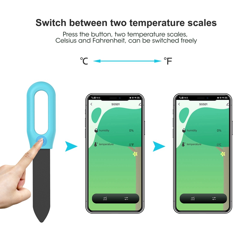 Tuya Bluetooth Zigbee Smart So - Smart Garden Moisture Sensor recension och pris