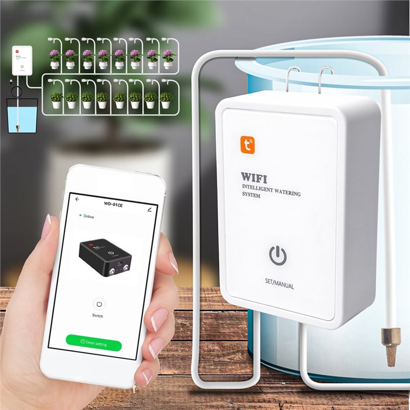 ABMR-Tuya Smart Wifi Garden Co - Smart Garden Watering recension och pris