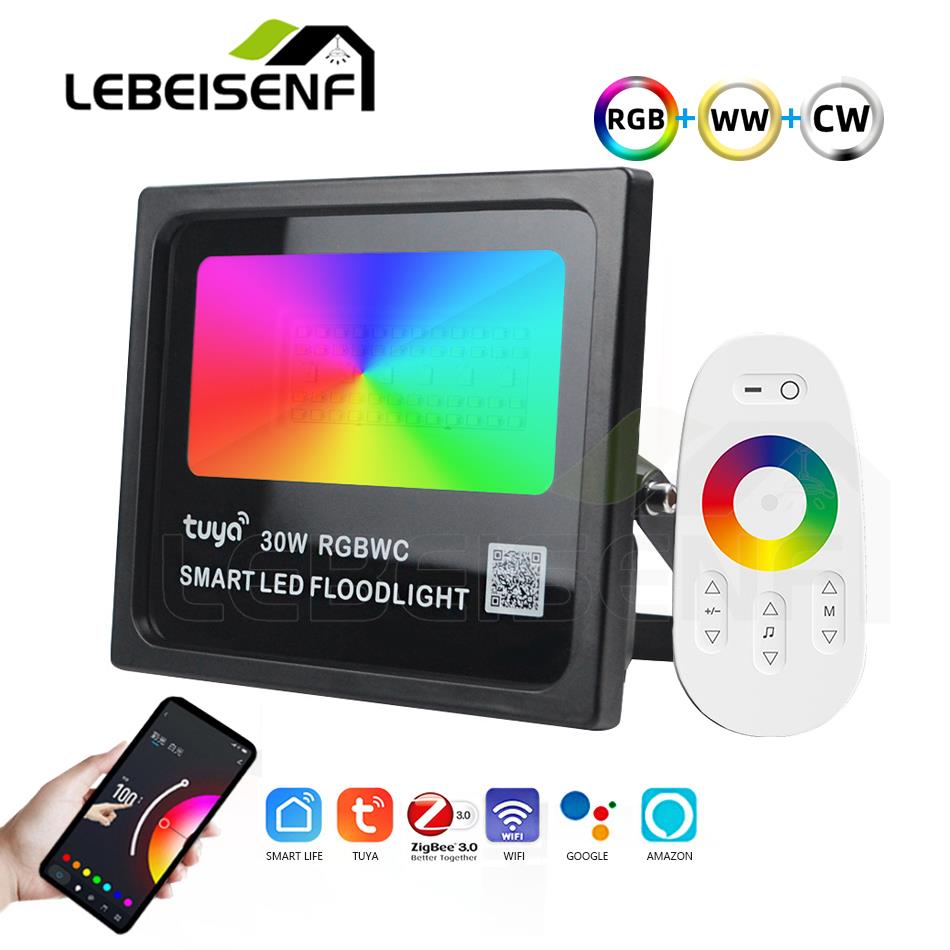 Tuya Smart APP WiFi/ZigBee/BT  - Smart Zigbee Garden Light recension och pris
