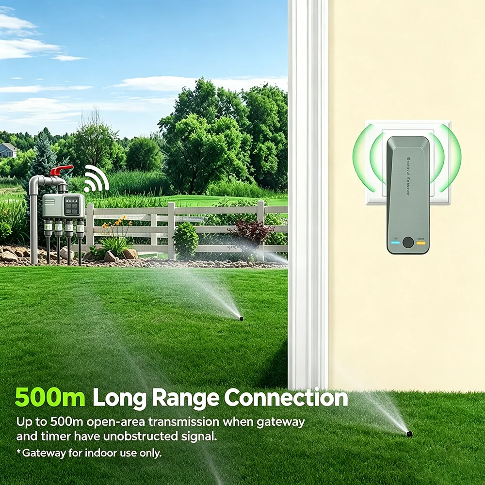 WiFi RF433 Smart Garden Sprink - Smart Garden Watering Can recension och pris
