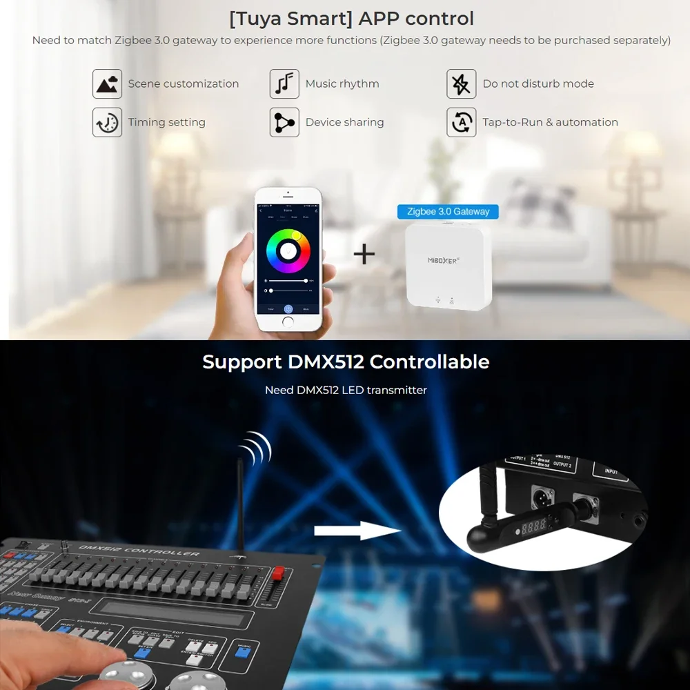 Miboxer FUTC04ZR AC110V-220V Z - Smart Zigbee Garden Light recension och pris