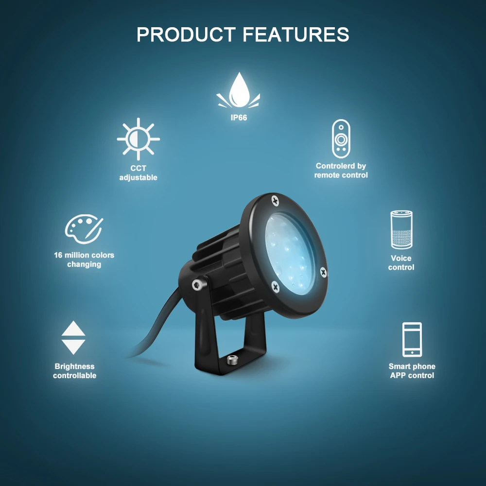 GLEDOPTO Zigbee 3.0 Smart Outd - Smart Zigbee Garden Light recension och pris