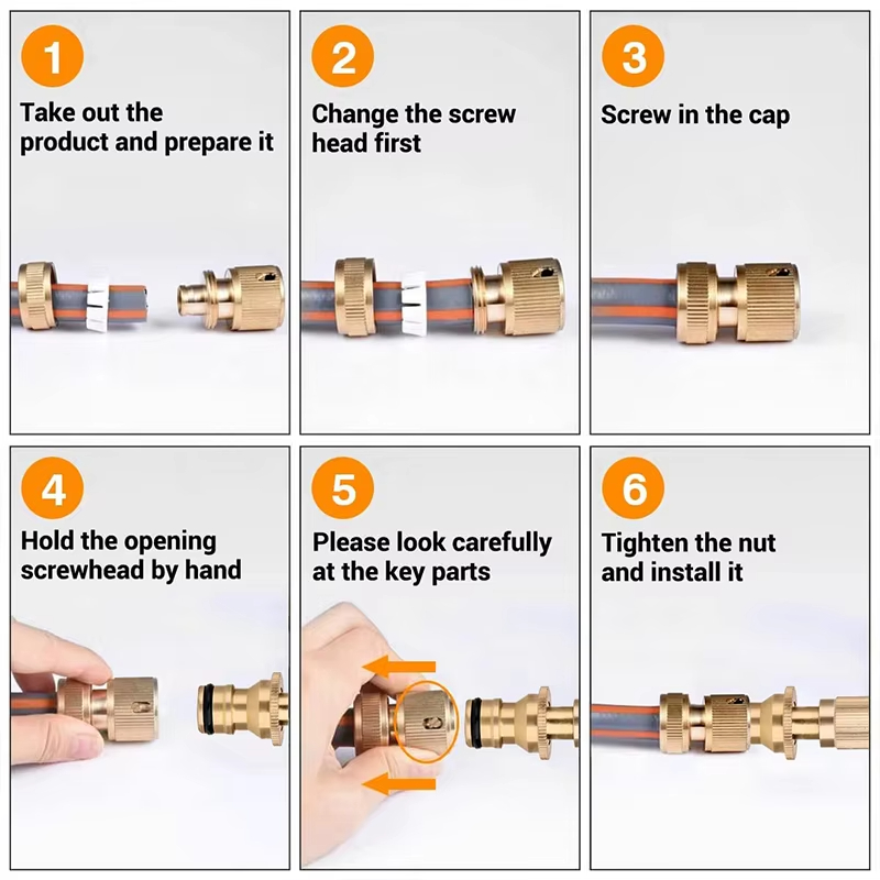 Spray Nozzle Water Gun Brass H - Smart Garden Home recension och pris