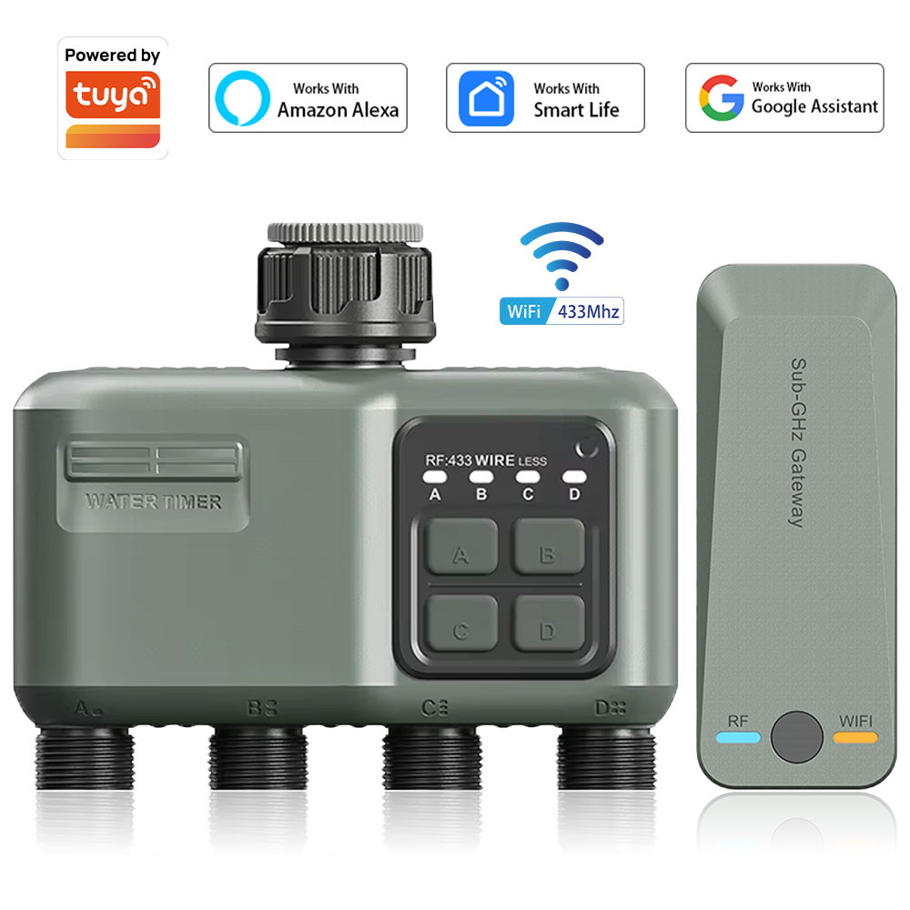 4 Outlet Programmable Water Ti - Smart Garden Herb recension och pris