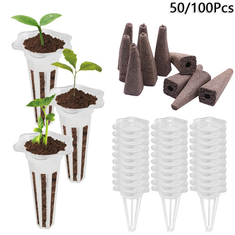 50/100pcs Plant Grow Basket Fo - Aerogarden Seed Pod recension och pris