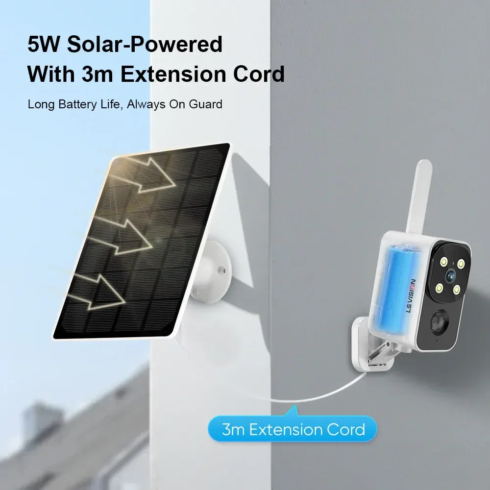 LS VISION Outdoor Solar Camera - Smart Garden Solar recension och pris