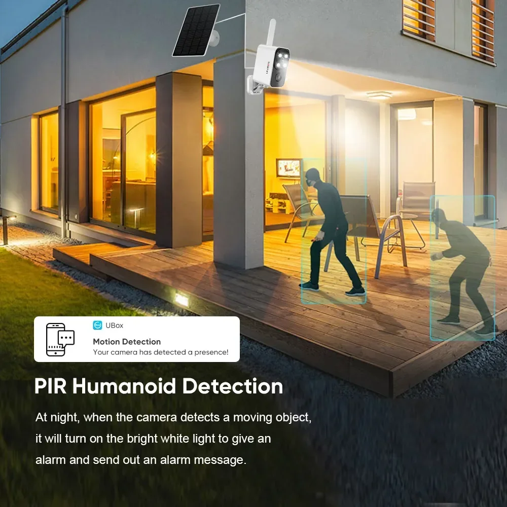 LS VISION Outdoor Solar Camera - Smart Garden Solar recension och pris