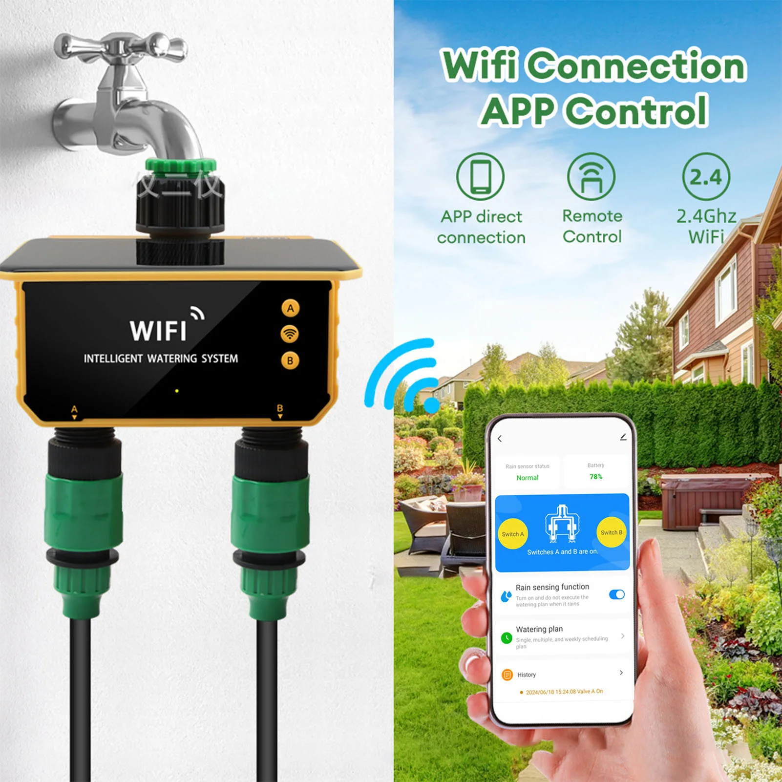 Solar WiFi Smart Irrigation Ti - Smart Garden Solar recension och pris